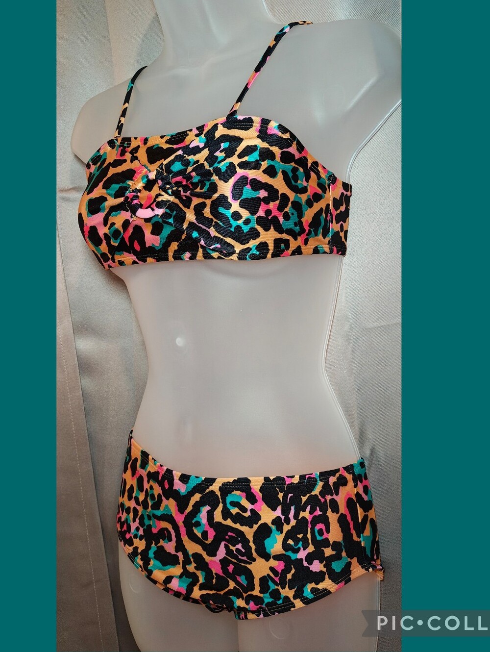 ✨ Y2K NEON CHEETAH BIKINI SET ✨